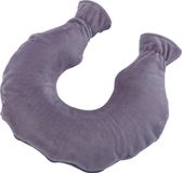 Kufl Nekkruik van PVC met fleece hoes - grijs