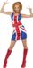 Smiffys Ginger Spice Girl Dress - Size XL