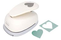 Bira 3,5 inch hart 7 hendelactie extra grote ambachtelijke pons, valentijnspons, voor papier knutselen, scrapbooking kaarten, kunst