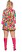 Wilbers&Wilbers Disco pop-art jurk dames | Maat 48