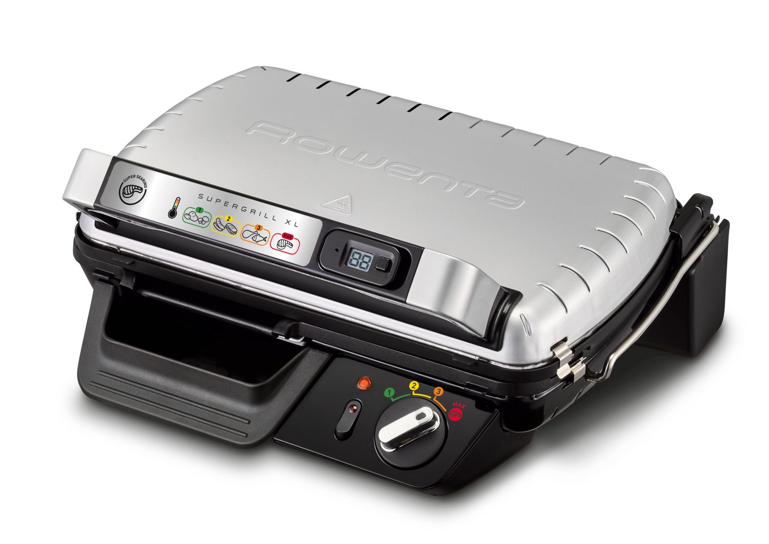 Rowenta Supergrill XL GR461B Contactgrill - 2000W - Grey