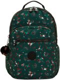 Kipling Seoul Lap Rugzak School - 15 inch laptopvak - soccer print