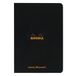 RHODIA 119166Cpack - Set van 10 Geniete Schriften Zwart - A4 - Dot Stippen - 96 Pagina's - Clairefontaine Wit Papier 80 g/m² - Soepele, Stevige en Waterafstotende Omslag van Gecoat Karton