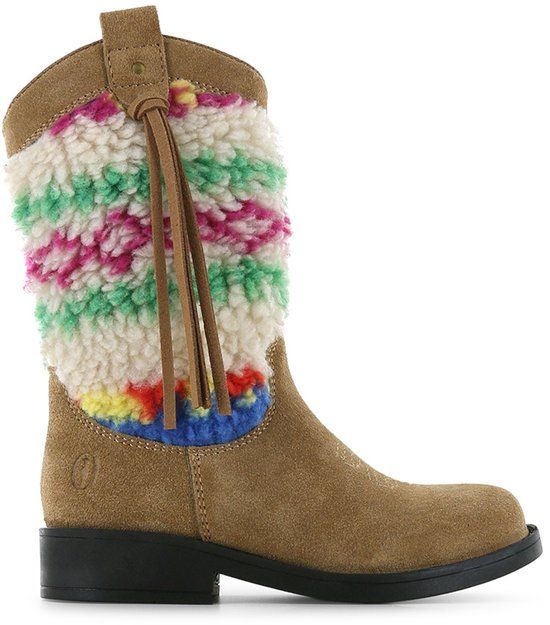 Shoesme Nw26w005 Laarzen - Textiel - Meisjes - Camel - Maat 31