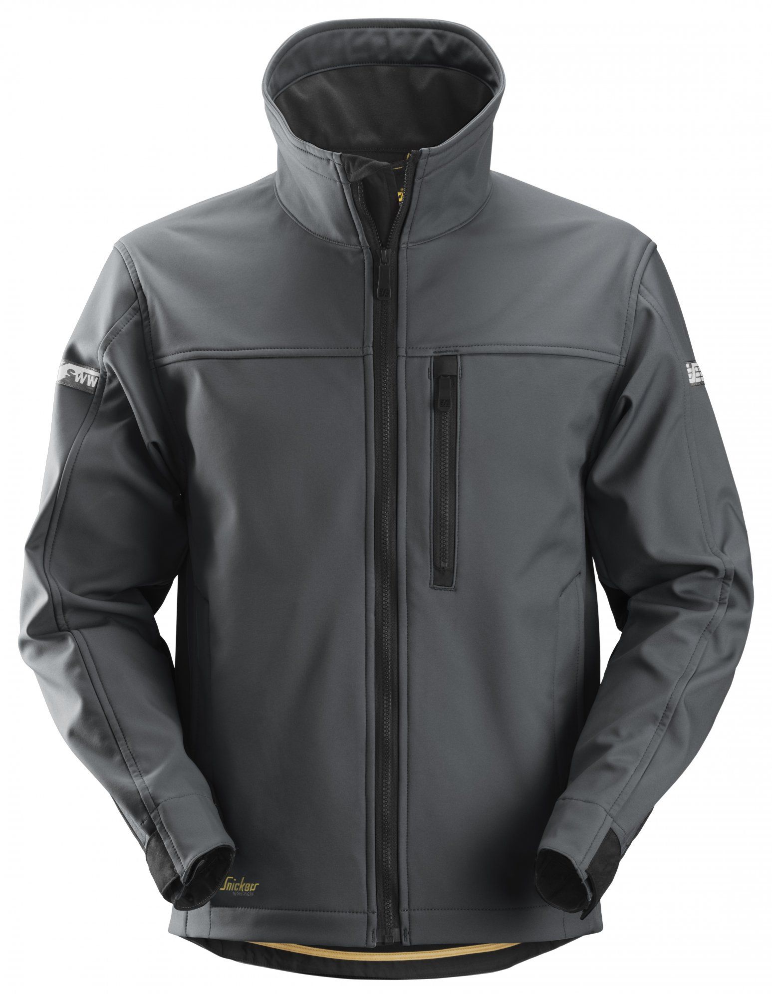 Snickers 1200 Softshell Jack AllroundWork - Staal Grijs - Maat S