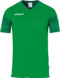 Uhlsport Goal 25 Shirt Korte Mouw Kinderen - Groen / Lagoon