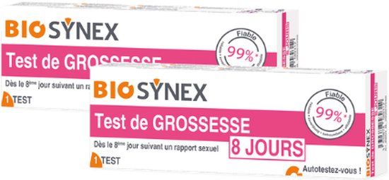 BioSynex 8-daagse Zwangerschapstest - 2 stuks