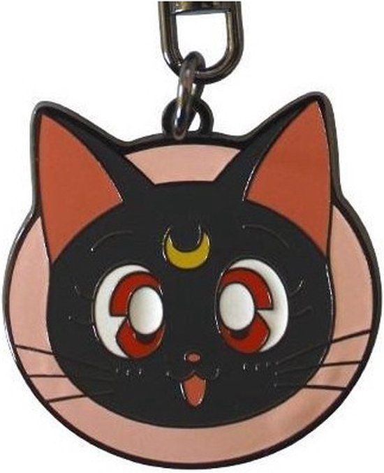Sailor Moon Luna Metal Keychain - Unisex - Film & Series Merchandise