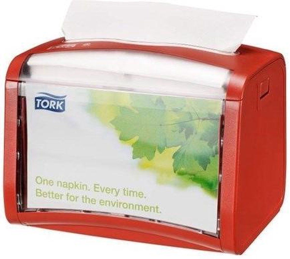 Tork Xpressnap Tabletop Servetdispenser Rood N4, Signature Lijn, 272512