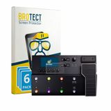 BROTECT - Screenprotector voor Line 6 POD Go Wireless - Folie Beschermfolie transparant 6 Stuks