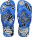 Havaianas HAV. KIDS ATHLETIC Wit/Blauw Jongens Slippers - Wit/Blauw
