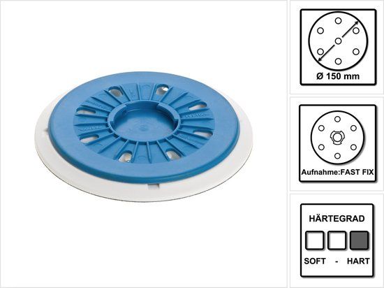 Festool Steunschijf - ST-STF D150/MJ2-FX-H-HT - 150mm - 202463