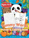 Yummy Words: Word Search and Coloring Book for Kids Ages 4-8