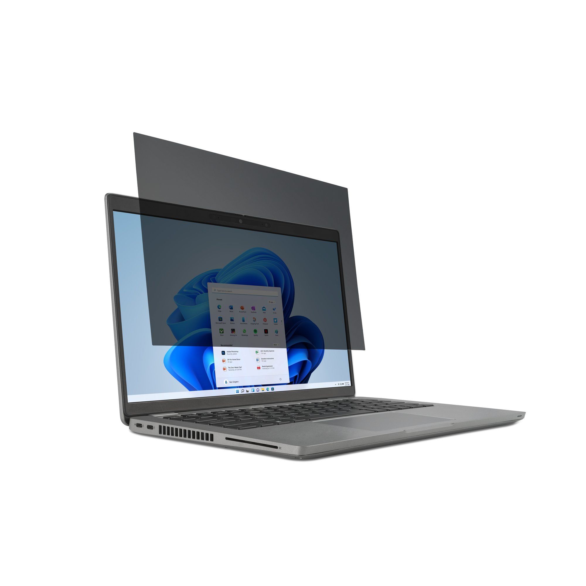 Kensington Privacy Filter for 13.3" Laptop - 16:10 - Black