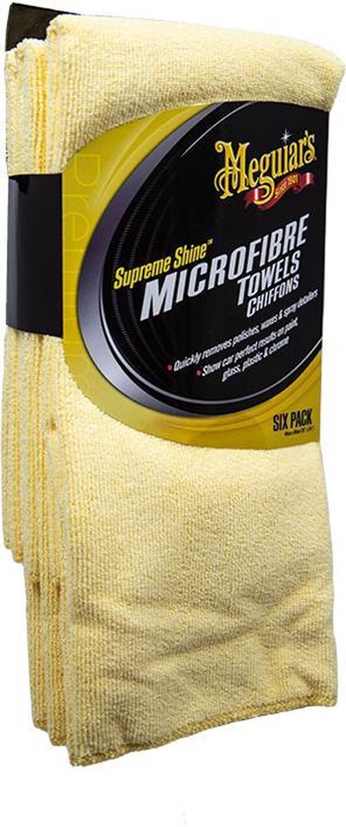 Meguiars Supreme Shine Microfiber – 6pack