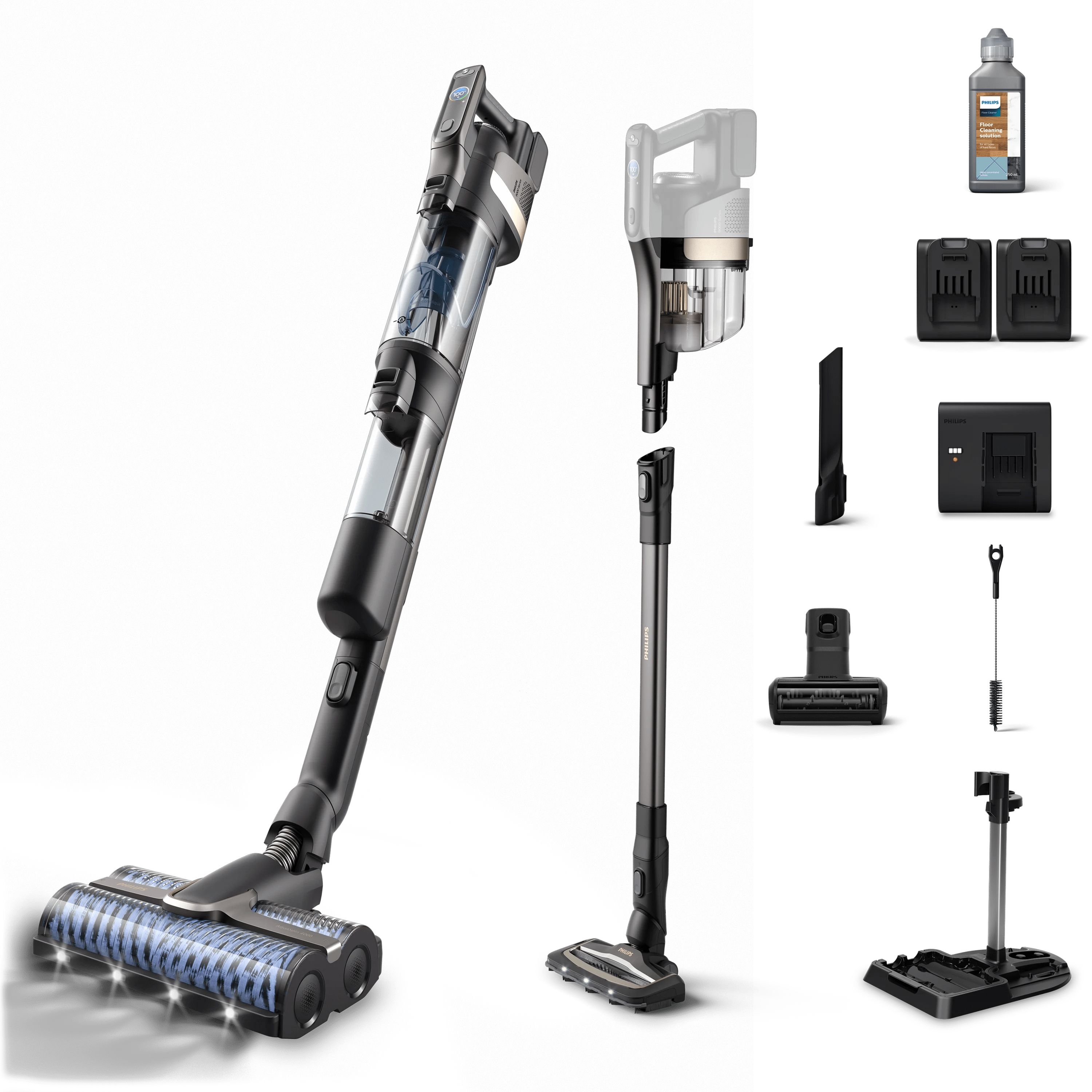 Philips AquaTrio 9000 Series Cordless Vacuum Cleaner and Mop