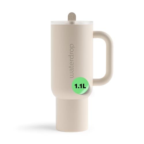 waterdrop® Explorer Thermo Drinkbeker 1,1 L - Drinkbeker met rietje