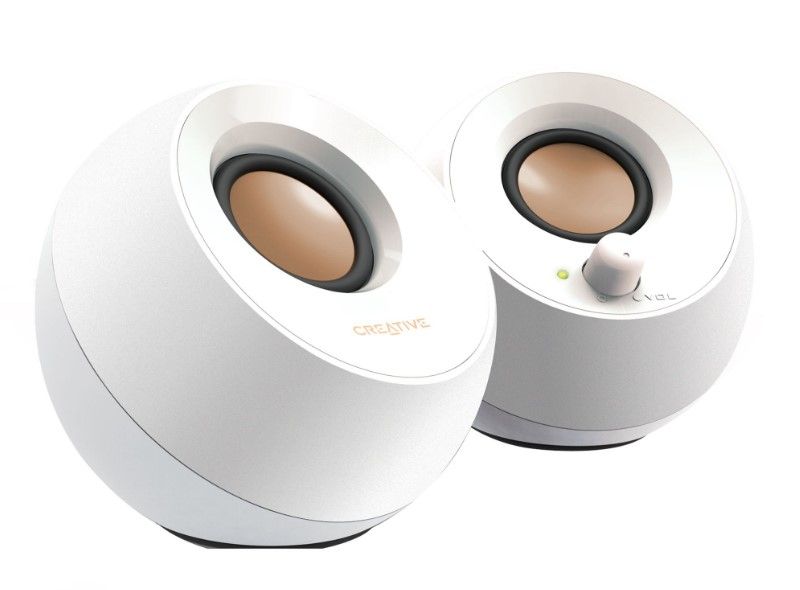 Creative Labs Creative Pebble - 2.0 PC Speakers - White