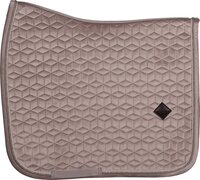 Kentucky Basic Velvet Zadeldek - Lichtbruin - Cob