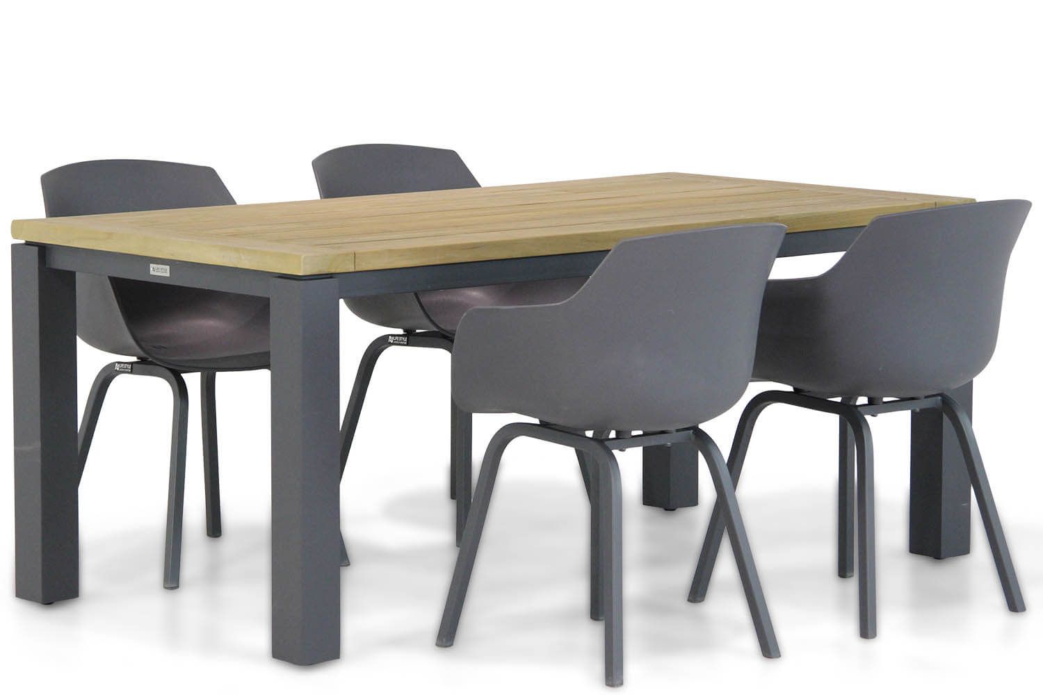 Lifestyle Garden Furniture Lifestyle Salina/Veneto 180 cm dining tuinset 5-delig