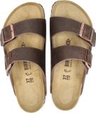 Birkenstock Slippers Arizona Heren - Bruin