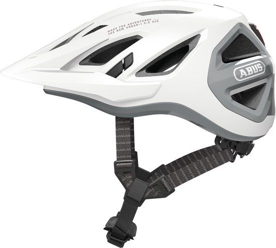 Abus Urban-I 3.0 ACE - Fietshelm - Polar White - Maat S (51-55 cm)