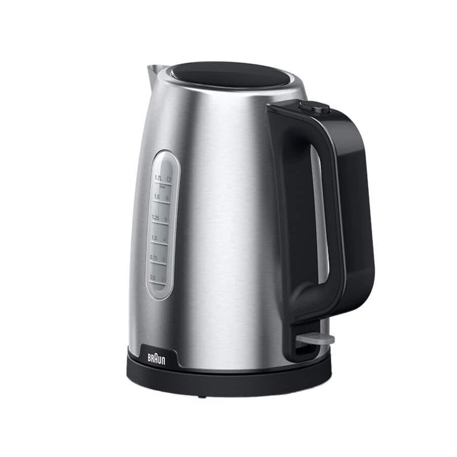 Braun WK 1500 - Waterkoker - 1.7L - 2200W - Zwart/RVS