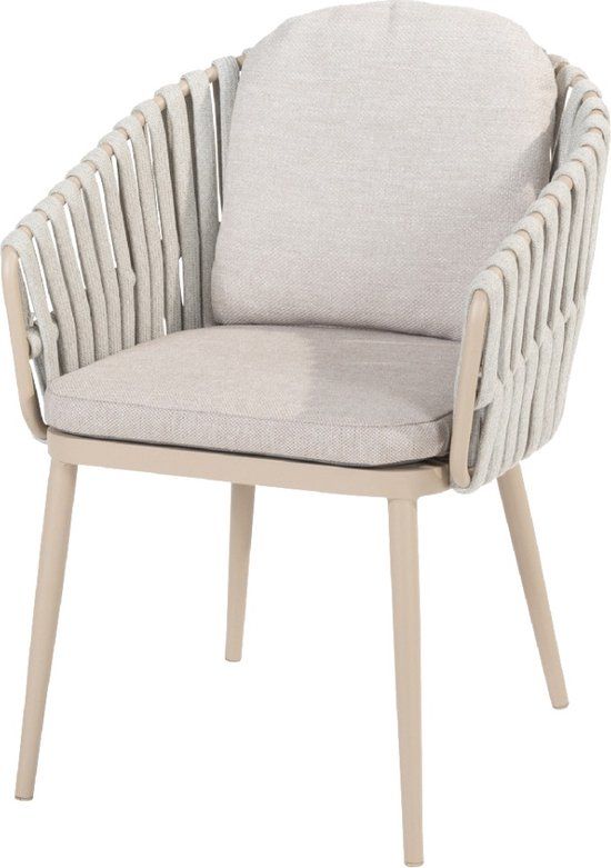 4 Seasons Outdoor Taste Eva diningstoel (1 stuk) - Latte