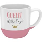 GRUSS & CO Tasse rund "Oueen of the day"
