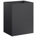 vidaXL Plantenbak Zwart 40 x 30 x 40 cm Koudgewalst Staal