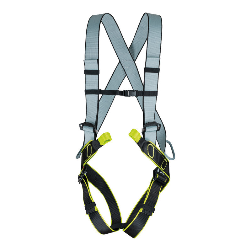 Edelrid Solid klimriem s blauw/zwart