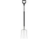 Fiskars Fourche à compost ergonomique - Fourche de jardin - 136 cm