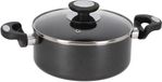 Beka Pro Induc Kookpan met Glazen Deksel 20 cm Zwart