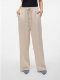 Vero Moda VMLINN Mid waist Broek met wijde pijpen