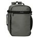 Movom Foster Rugzak voor laptops van 39,6 cm (15,6 inch), 27 x 40 x 17 cm, polyester, met details van kunstleer, ideaal als handbagage, brede ergonomische dragers, kaki, Eén maat, Dagrugzak