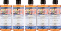 Claudius Cosmetics B.V. Douchegel Sweet Orange & Cedarwood 500 ml - set van 5 stuks
