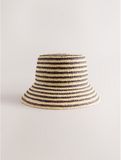 Next Hoed beige / chocoladebruin
