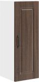 vidaXL Wandkast PORTO Bruin Eiken 30 x 31 x 80 cm Bewerkt hout