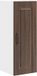 vidaXL Wandkast PORTO Bruin Eiken 30 x 31 x 80 cm Bewerkt hout