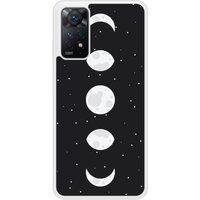 Xiaomi Zachte siliconen hoes compatibel met Redmi Note 11 Pro, Xiaomi Redmi Note 11 5G Moon Phase