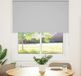 Maison Exclusive - Store occultant, gris clair, 125x130 cm. Largeur du tissu : 121,6 cm
