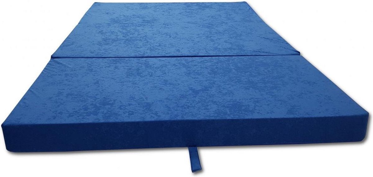 Viking Choice Logeermatras - camping matras - reismatras - opvouwbaar matras - 120 x 200 x 10 - blauw 200 cm / 120 cm / 10 cm