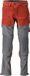 Mascot Customized Broek met kniezakken 22279-605 - herfstrood/steengrijs - C60