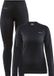 Craft Core Dry Baselayer Thermoset Dames - Zwart - Maat XXL