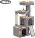 AMT Arbre à chat, appartements spacieux, construction robuste, AMT0282GY, L