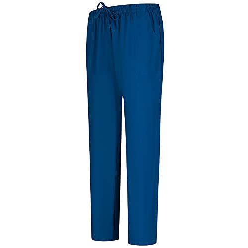 MISEMIYA UNISEX SANITARY PANTS ELASTIC WAIST DOCTOR NURSE UNIFORM VETERINARY CLEANING HOSPITALITY - Ref. 8312