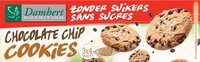 Damhert Chocolate Chip Cookies Zonder Suikers - 90g