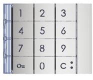 Legrand Bticino 353001 Aluminium Frontplaat