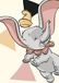 Dumbo Komar Dumbo Angles - 50 x 70 cm - Muurschildering, Posters, Kunstdruk (zonder lijst), Disney