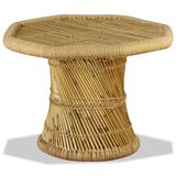 VidaXL Salontafel achthoekig bamboe 60x60x45 cm